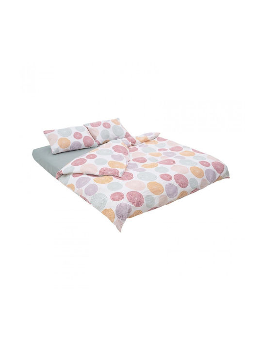 Heinner Set Cearceafuri de Pat King Size cu Elastic 180x200cm Mara 4 Bucăți