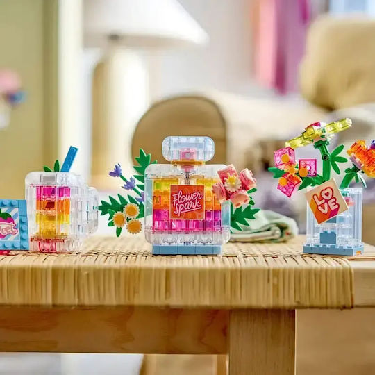 LEGO Creator 3-in-1 Floral Decor Perfume Bottle for 8+ Years 286 Pieces