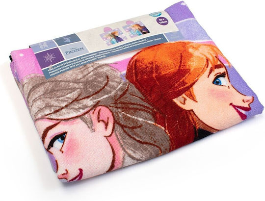 Beach Poncho Quick Dry Disney Home Frozen 199 Lilac 100% Microfiber Dimcol 50x100cm 50x100