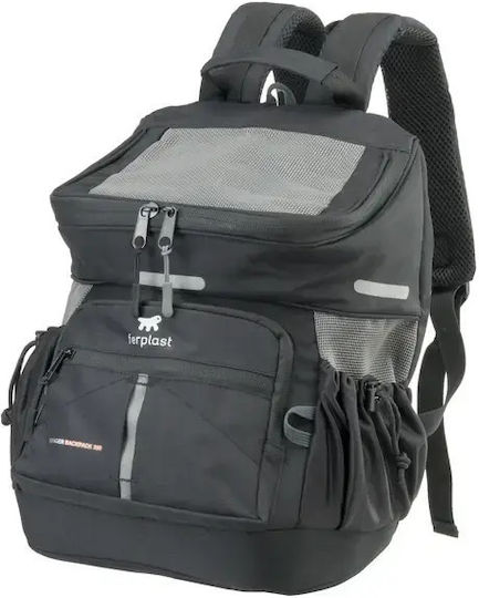 Ferplast Waterproof Backpack for Carrying Dog / Cat up to 10kg Gray