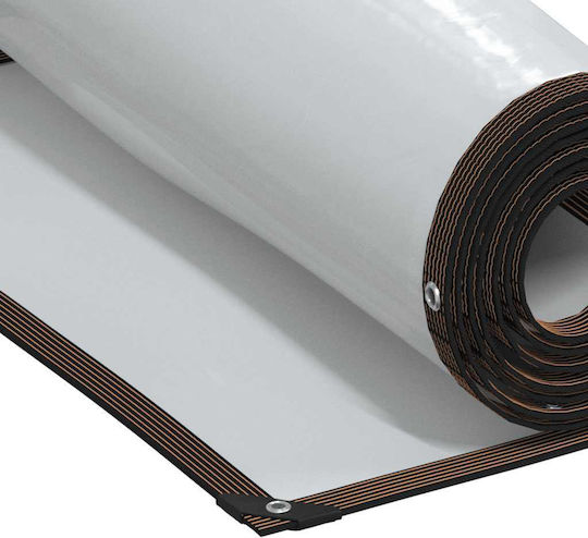 vidaXL Waterproof Tarpaulin 2x1m Transparent