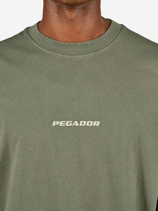 T-shirt Washed Faded Olive