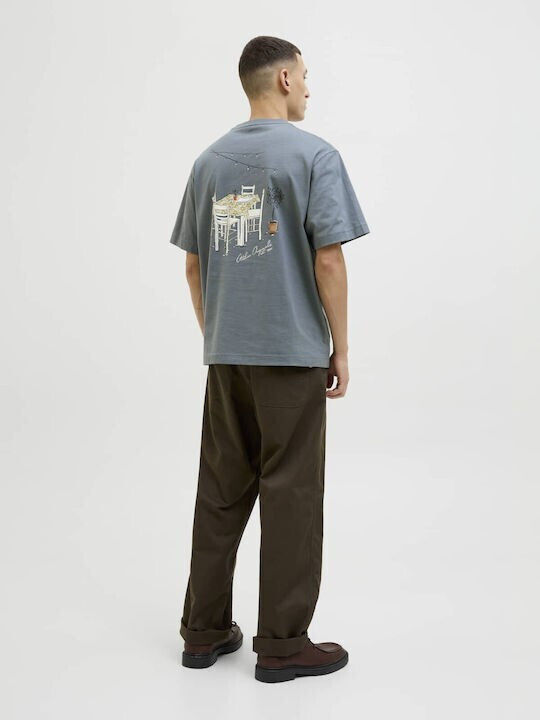 Crew Neck T-shirt Petrol