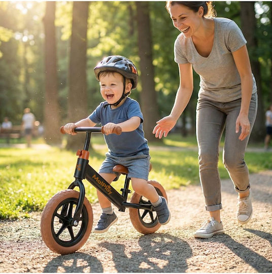 MalPlay Bicicletă Fără Pedale Neagră