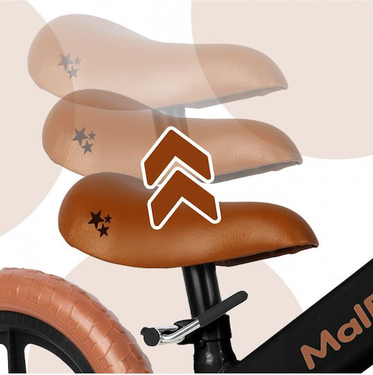 MalPlay Bicicletă Fără Pedale Neagră