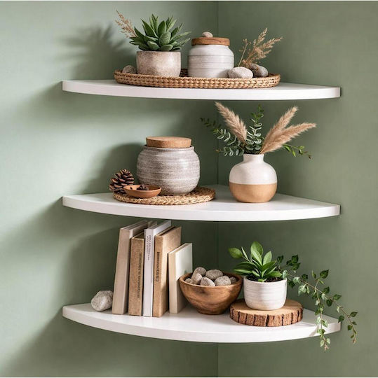 Corner Wall Shelves (3 Pieces) 20x20x20cm Corner Wall Shelves (3 Pieces) 20x20x20cm