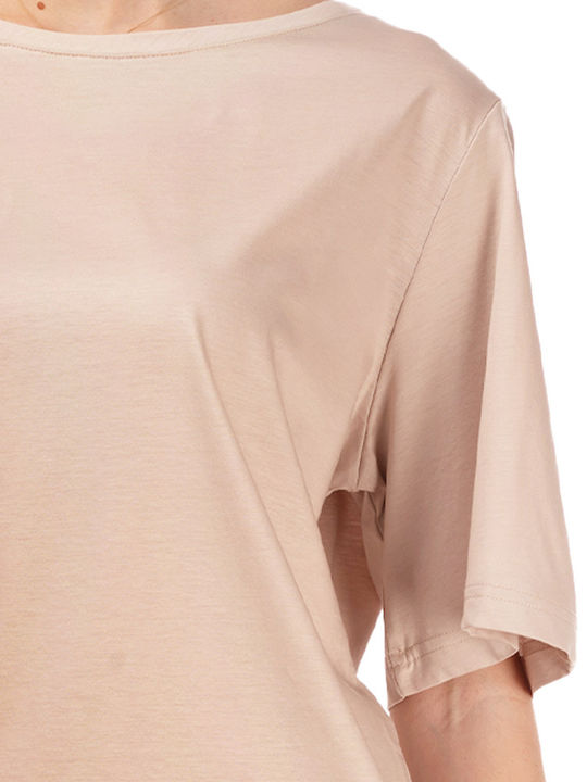 Women's Blouses Beige T-shirt