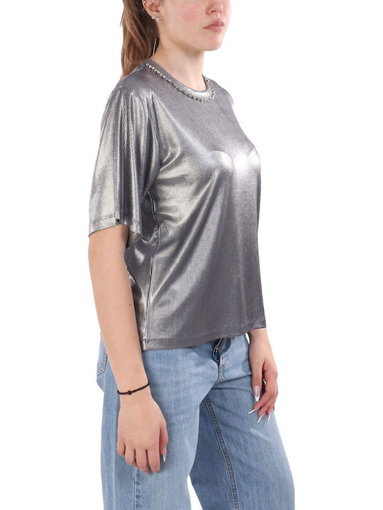 Γυναικείο T-shirt Ασημι