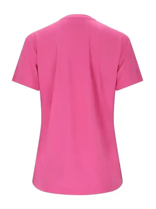 Damen T-Shirt Fuchsie