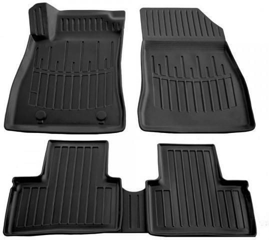 Race Axion Set of Front and Rear Mats 5pcs Tray Type for Nissan Juke 2010-2019 Black