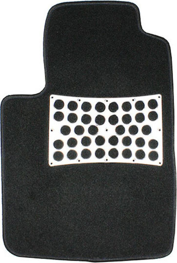 Auto Gs Set of Front and Rear Mats 5pcs Black