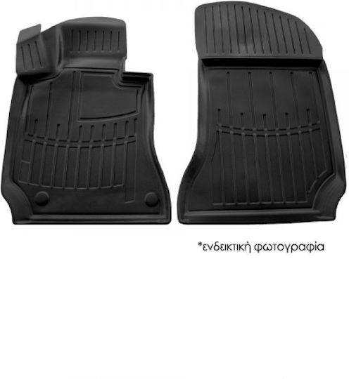 Race Axion Front Mats 2pcs Tray Type for Mercedes-Benz Atego 1998-2013 Black