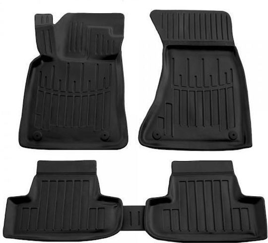 Race Axion Set of Front and Rear Mats 5pcs Tray Type for Audi Q5 2008-2016 Black
