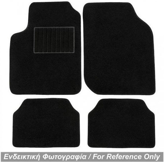 Race Axion Set of Front and Rear Mats 4pcs for Audi 80 1991 Black