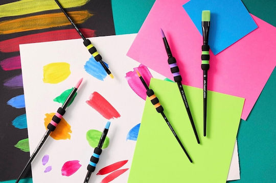Faber Castell Soft Touch 6 Pensule de Pictură 481622 4005404816222