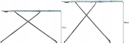 Vileda Star Σιδερώστρα για Σίδερο Ατμού Σπαστή 163x40cm