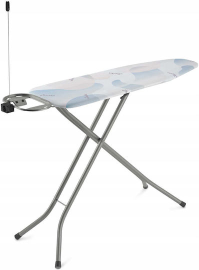 Vileda Bravo Plus Bügelbrett Für Dampfbügeleisen Zusammenklappbar 120x38cm
