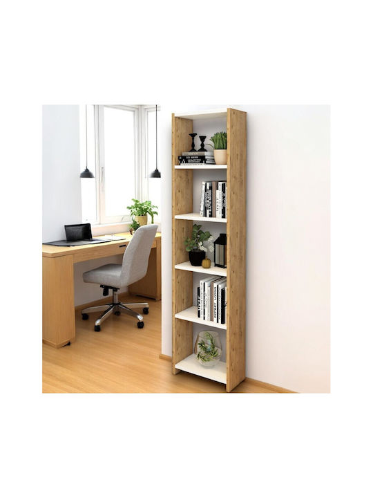 Bücherregal Braun 40x20x160cm