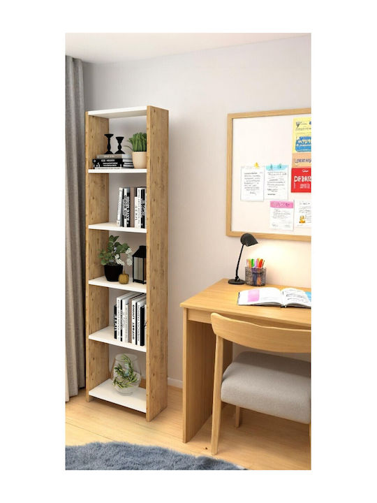 Bücherregal Braun 40x20x160cm