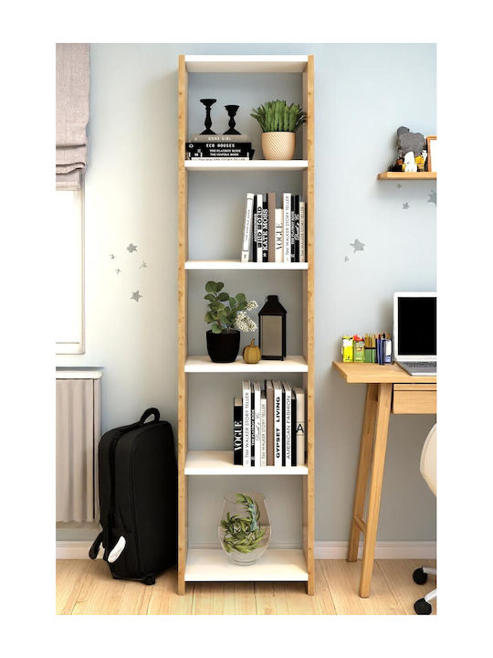 Bücherregal Braun 40x20x160cm
