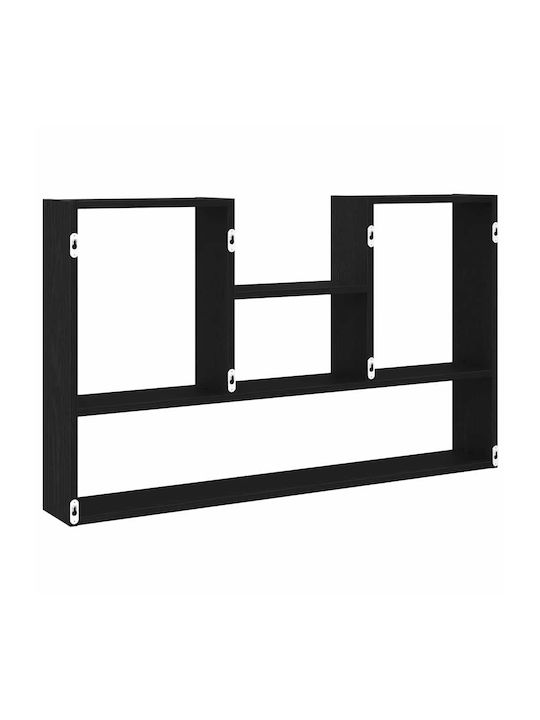 Black Oak Wall Shelf 99x15x60cm