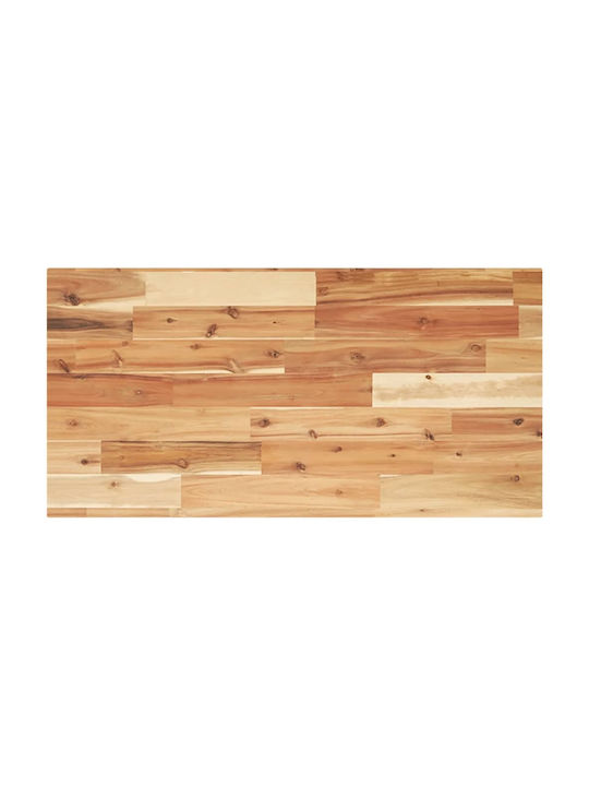 Bibliotecă Acacia 80x40x2 cm