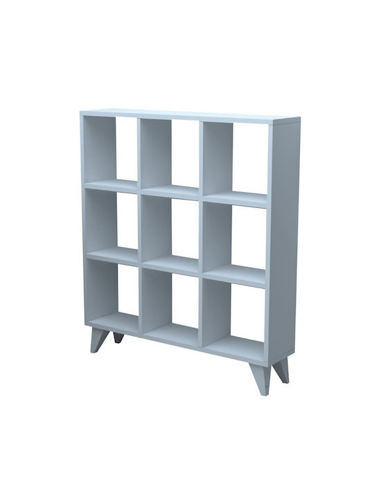 Bookcase Dokia White 88.4x19.8x100.3cm