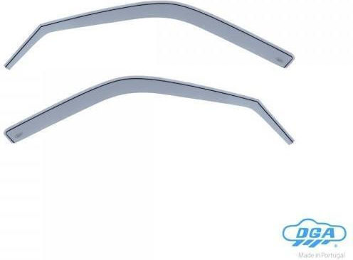 DGA Set of Windbreakers Front Car Dark Fime for Honda CR-V 2pcs