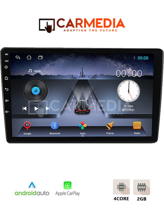 Carmedia Car Audio System for Ford Transit Connect 2013-2018 (Bluetooth/USB/WiFi/GPS/Apple-Carplay/Android-Auto) with Touch Screen 12.3"