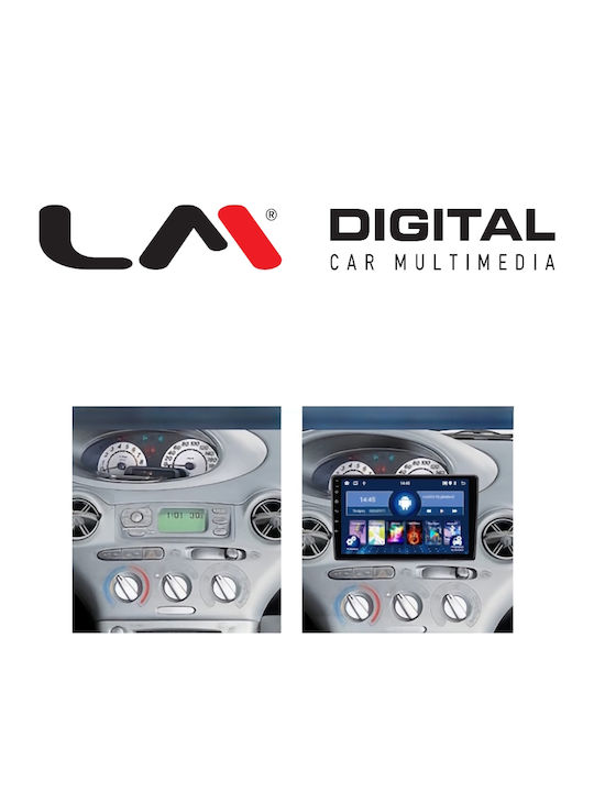 LM Digital Car Audio System for Toyota Yaris / Verso 1999 2005 Bluetooth USB Wi-Fi GPS Apple CarPlay Android Auto