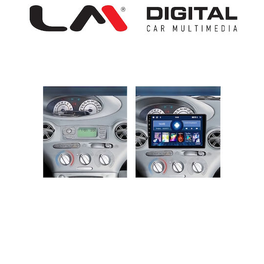 LM Digital Car Audio System for Toyota Yaris / Verso 1999 2005 Bluetooth USB Wi-Fi GPS Apple CarPlay Android Auto