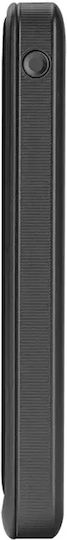 TTEC ReCharger Power Bank 10000mAh με 2 Θύρες USB-A και Θύρα USB-C Μαύρο