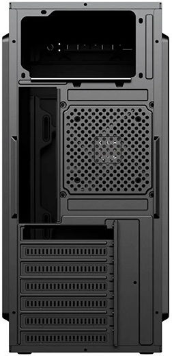 Krux Kiro Midi Tower Κουτί Υπολογιστή Μαύρο