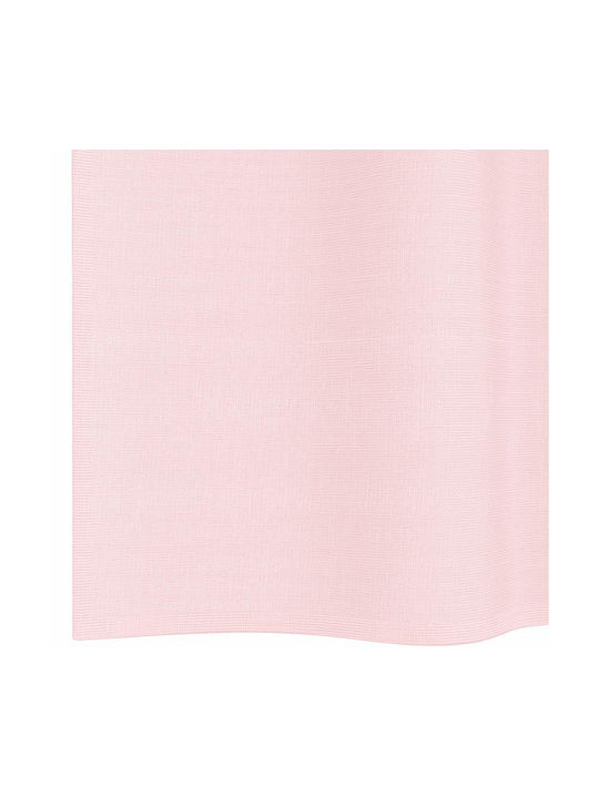 vidaXL Set Perdele de Fereastră cu Bretele Roz Deschis 140x225cm