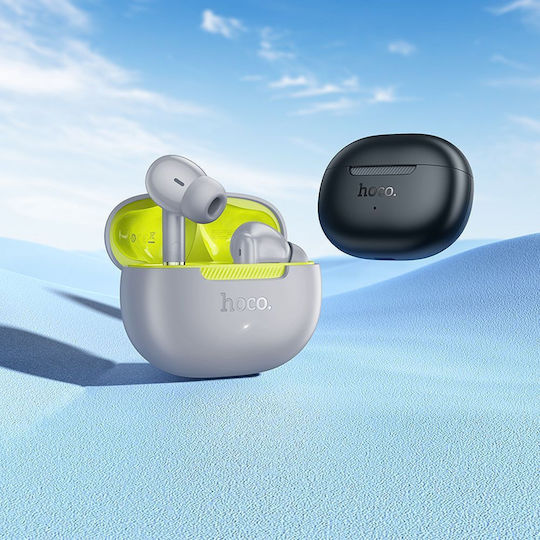 Hoco EQ24 In ear Bluetooth хендсфри Слушалки с Кутийка за Зареждане Черен