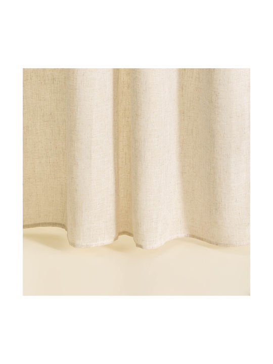 Premier Perdea cu Capse Marilu Ecru 140x260cm