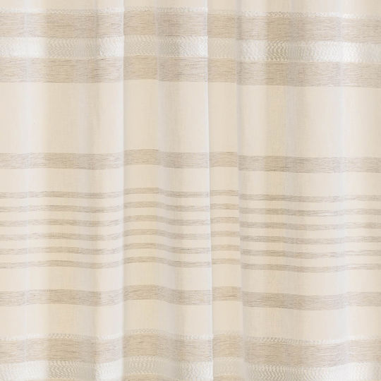 Premier Κουρτίνα με Τρέσα Aria Brown 140x270εκ.