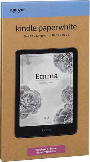 Amazon Kindle Paperwhite 2024 With Ads 7 Inch 16 GB Raspberry