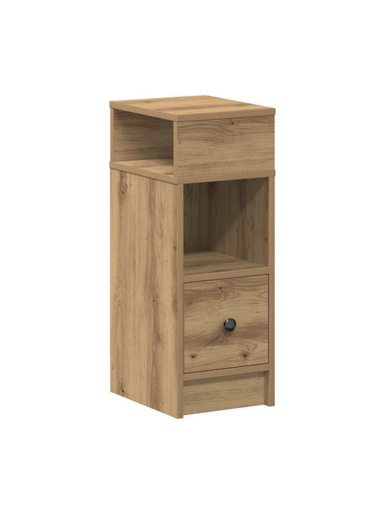 Nachttische Holz Braun 2 Stück 25x31x66cm