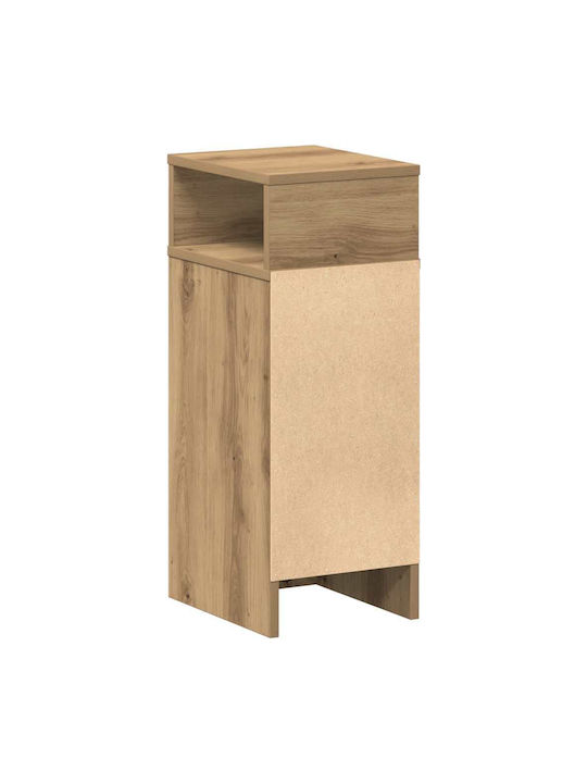 Nachttische Holz Braun 2 Stück 25x31x66cm