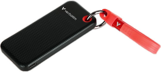 Verbatim Pocket USB 3.2 Externe Festplatte 512GB M.2 Schwarz / Rot