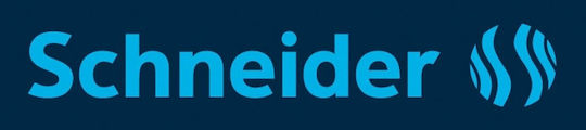 Schneider Πένα Γραφής Medium Μπλε με Μπλε Μελάνι