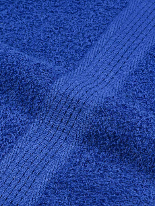 vidaXL Bath Towel Set 4pcs 30x50cm Blue Weight 360gsm