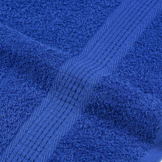 vidaXL Bath Towel Set 4pcs 30x50cm Blue Weight 360gsm
