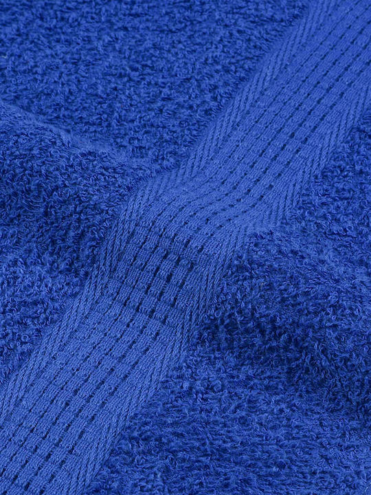 vidaXL Πετσέτα Χεριών Μπλε 2τμχ Βάρους 360gr/m²