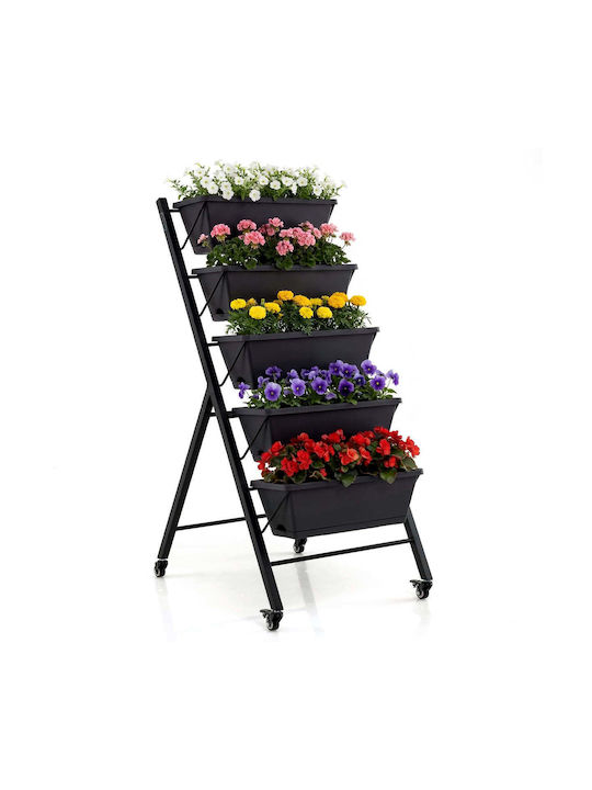 Costway Planter Box Metalică Verde Costway Planter Box Metalică Verde