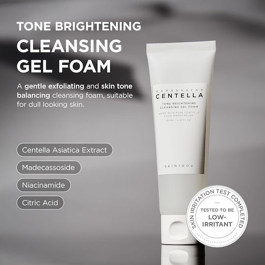 Skin1004 Madagascar Centella Tone Brightening Gel Καθαρισμού Προσώπου 125ml