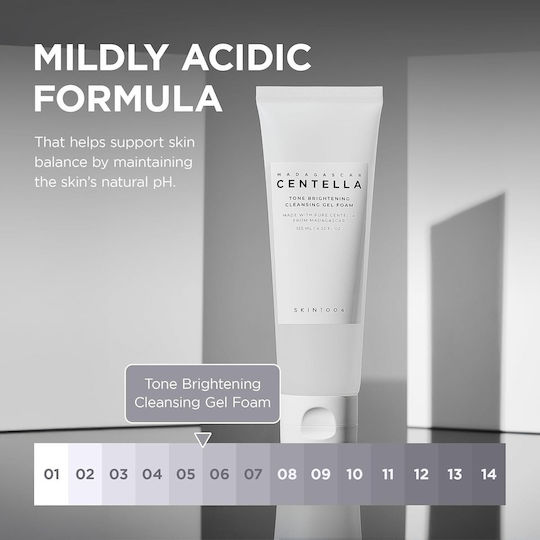 Skin1004 Madagascar Centella Tone Brightening Gel Καθαρισμού Προσώπου 125ml