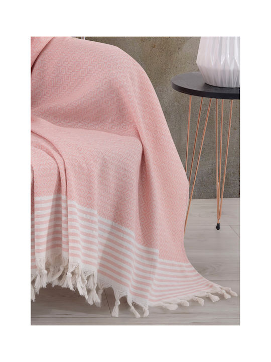 SteweHome Armchair Throw 150x180cm Orange