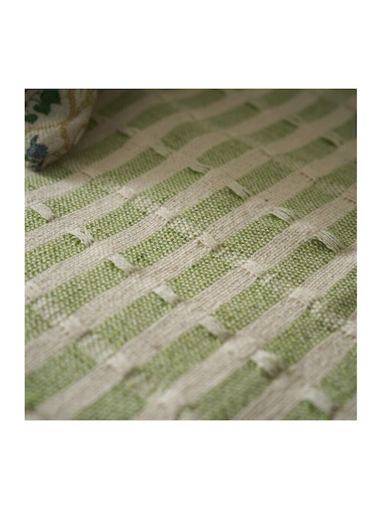 Gofis Home Elysia Armchair Throw Jacquard 180x180cm Green